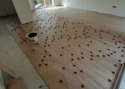 Pose Carrelage imitation parquet format 20x120 à la cale