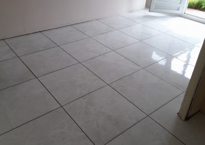 Rénovation sur ancien Carrelage Sol nouveau format 60x60