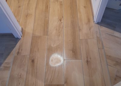 Pose Carrelage imitation parquet format 20x120 à la cale