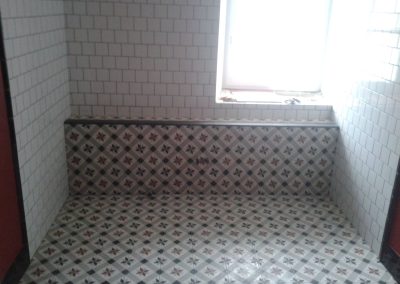 Pose Carreaux de ciments