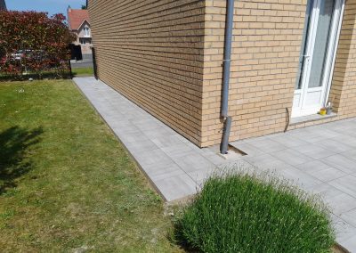 pose de carrelage terrasse 45x45