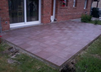 pose de carrelage terrasse 45x45