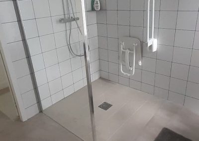 Pose Carrelage Douche Italienne Format 20x20 | J.T Carrelage