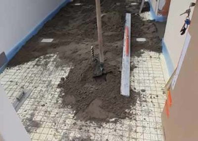 Rénovation Réalisation Chape Traditionnelle sur ancien sol | J.T Carrelage